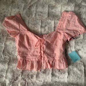 ✿ Forever 21 Pink Crop Top ✿